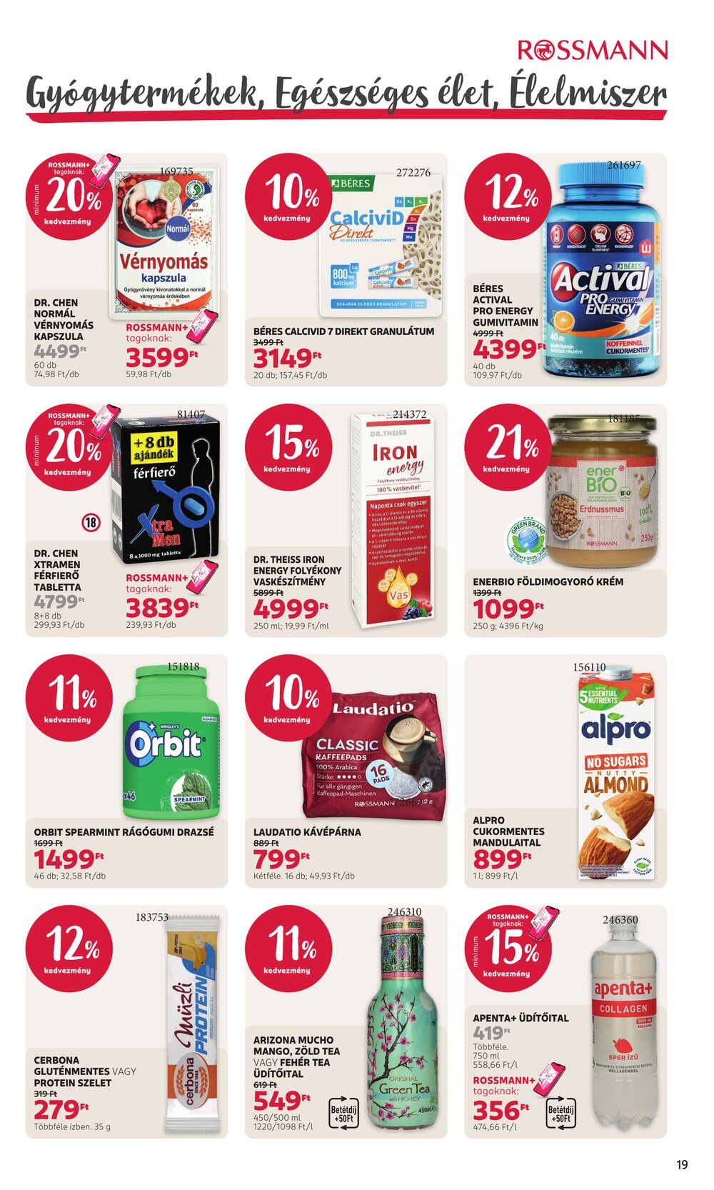 Rossmann akciós újság 2026.07.06-tól - 21. oldal.