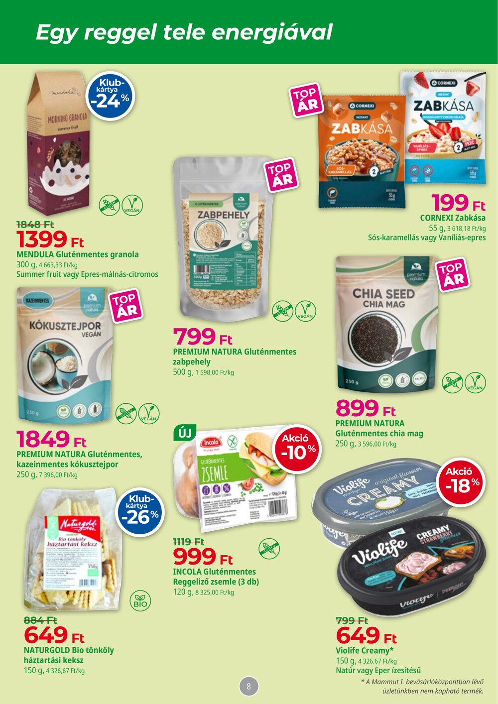 Herbaház akciós újság 2026.07.06-tól - 8. oldal.