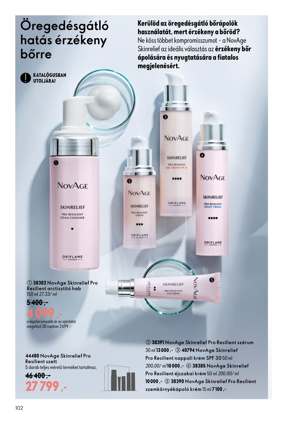 Oriflame akciós újság 2026.07.08-tól - 102. oldal.