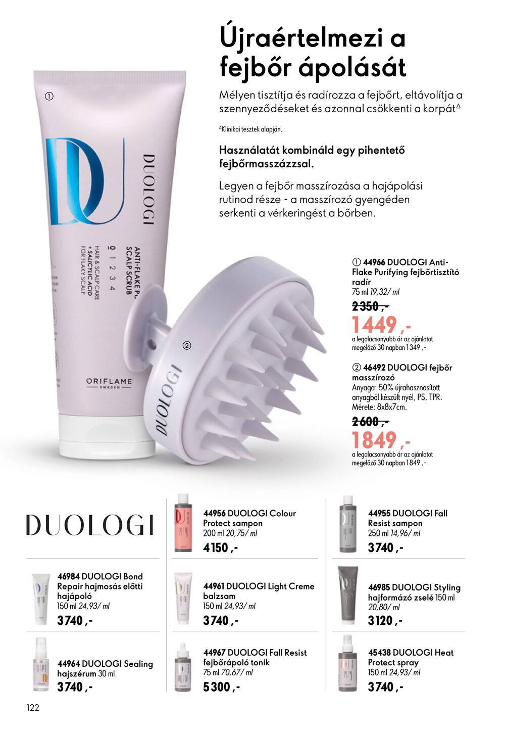 Oriflame akciós újság 2026.07.08-tól - 122. oldal.