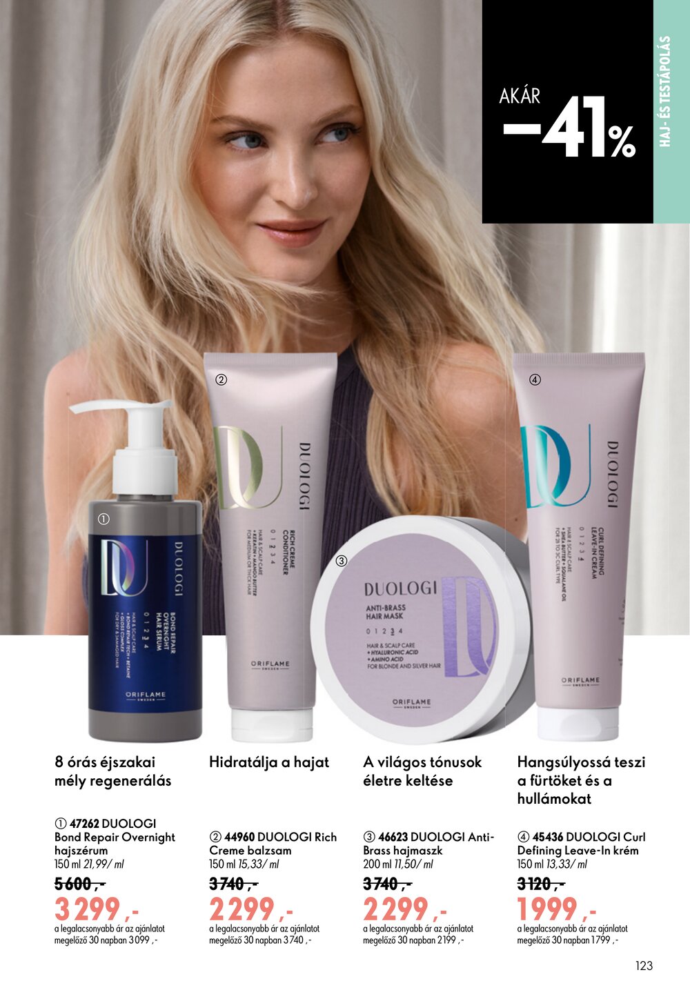 Oriflame akciós újság 2026.07.08-tól - 123. oldal.