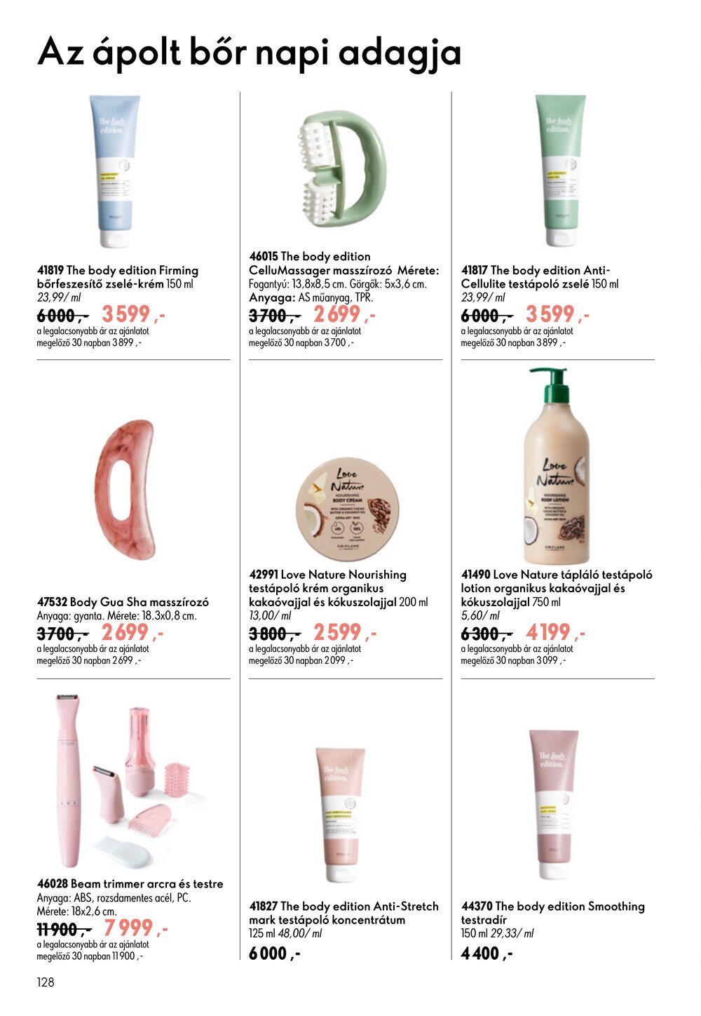 Oriflame akciós újság 2026.07.08-tól - 128. oldal.