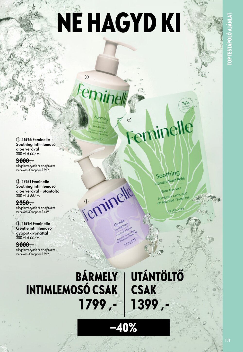 Oriflame akciós újság 2026.07.08-tól - 131. oldal.