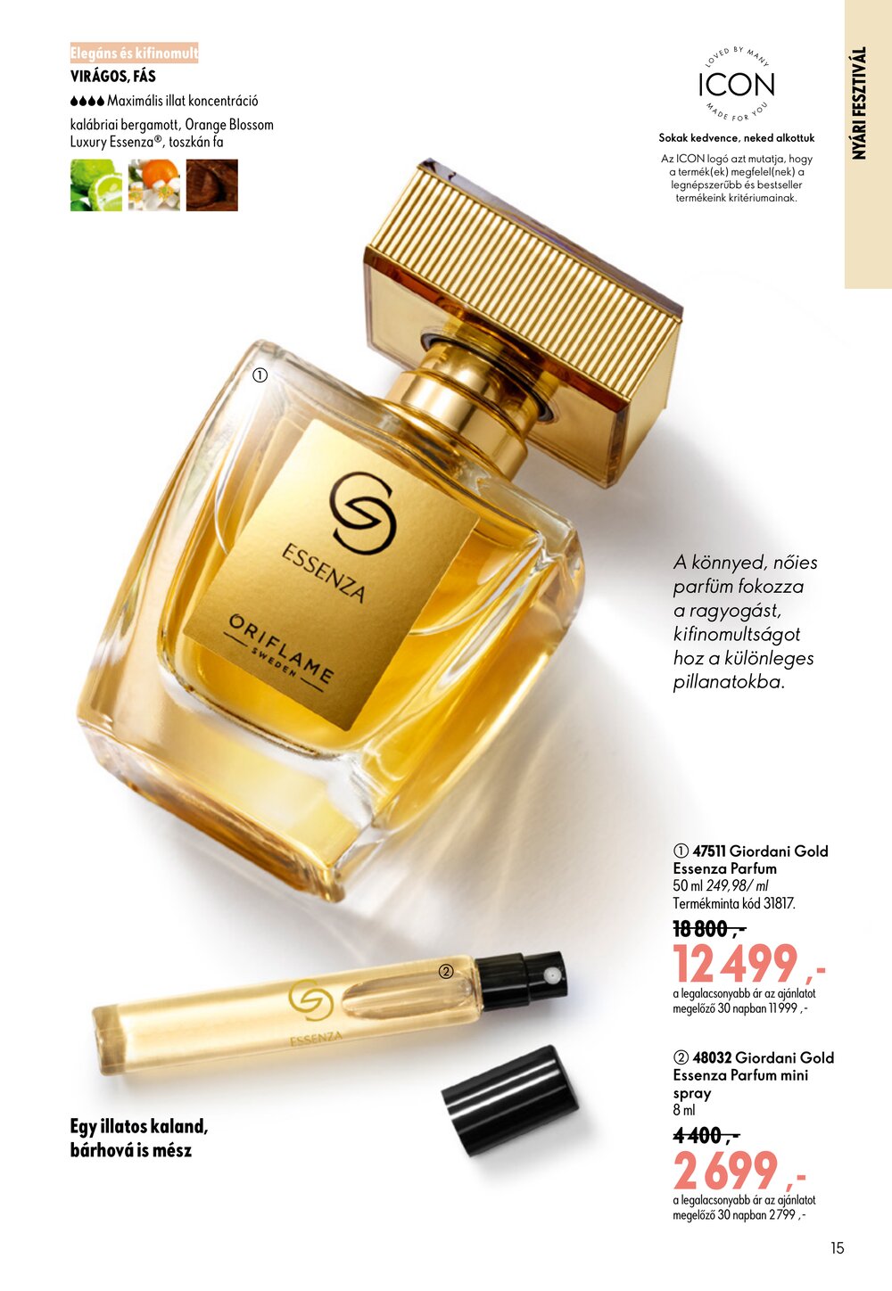 Oriflame akciós újság 2026.07.08-tól - 15. oldal.