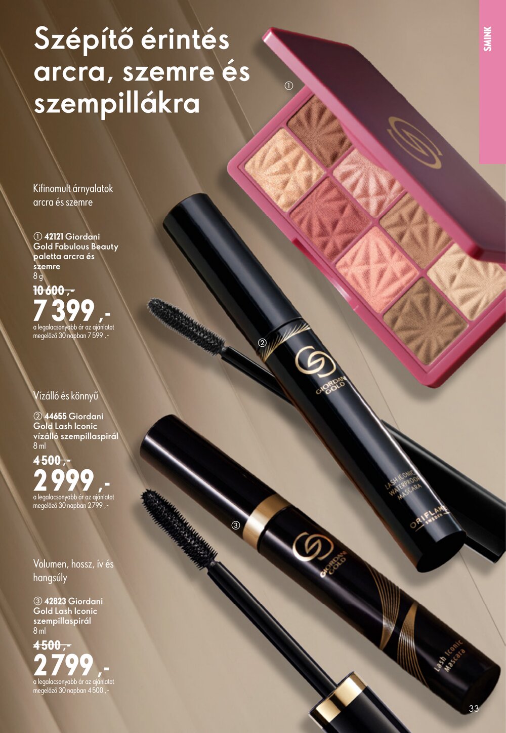 Oriflame akciós újság 2026.07.08-tól - 33. oldal.