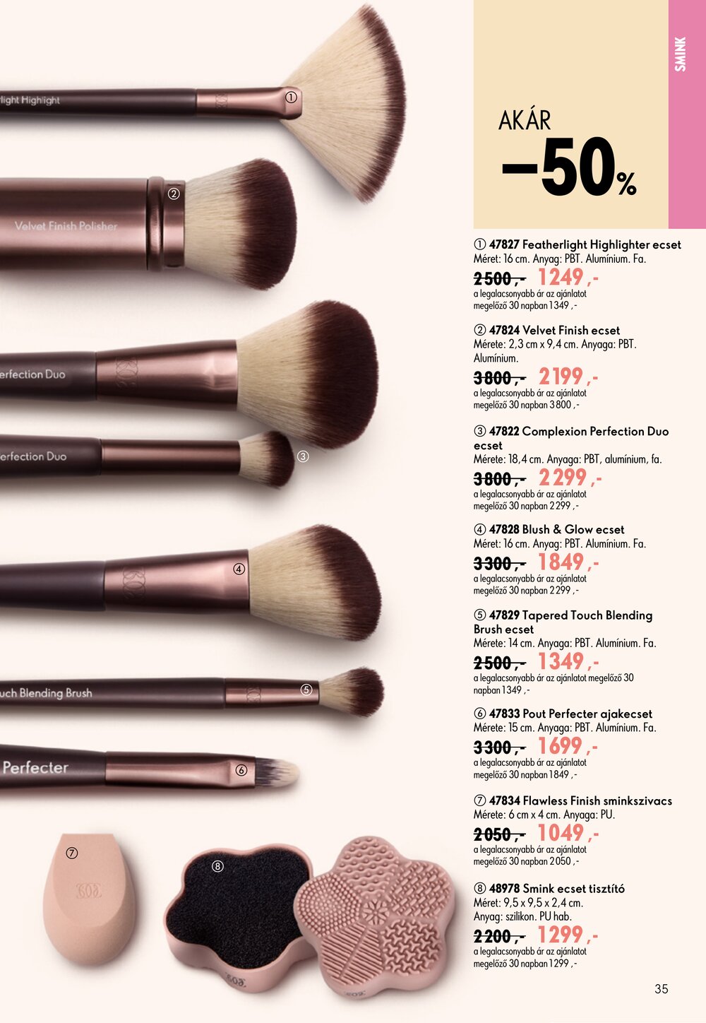 Oriflame akciós újság 2026.07.08-tól - 35. oldal.