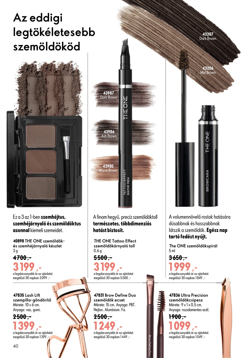 Oriflame akciós újság 2026.07.08-tól - 40. oldal.