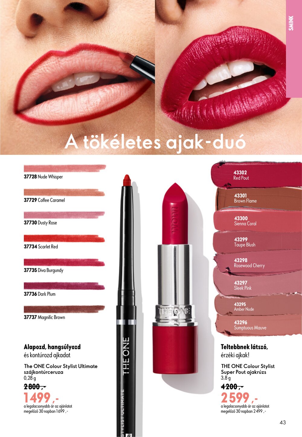 Oriflame akciós újság 2026.07.08-tól - 43. oldal.