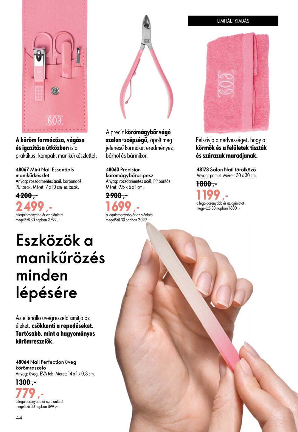 Oriflame akciós újság 2026.07.08-tól - 44. oldal.