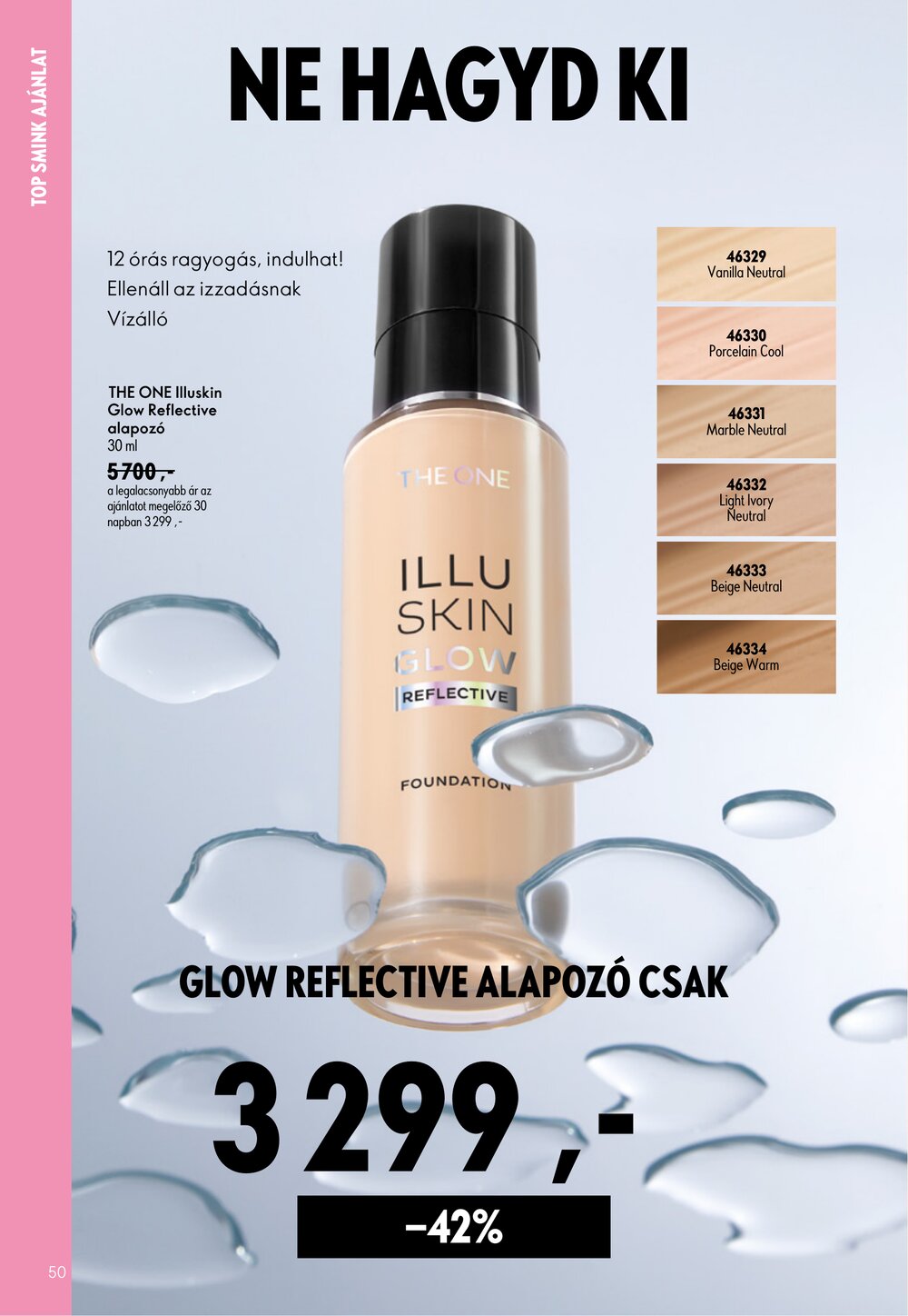 Oriflame akciós újság 2026.07.08-tól - 50. oldal.