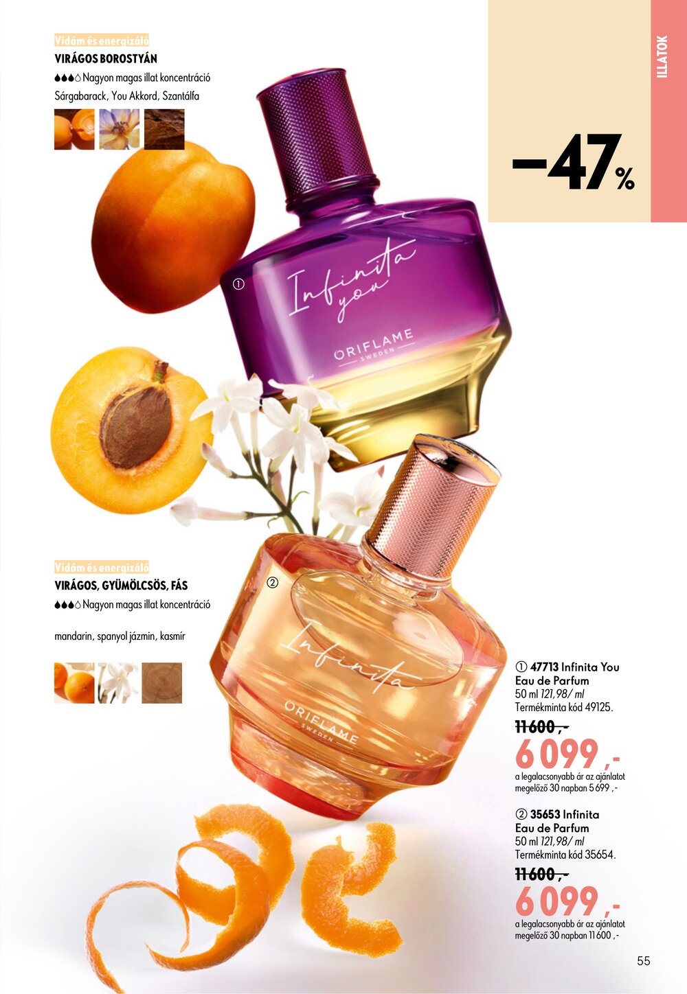 Oriflame akciós újság 2026.07.08-tól - 55. oldal.