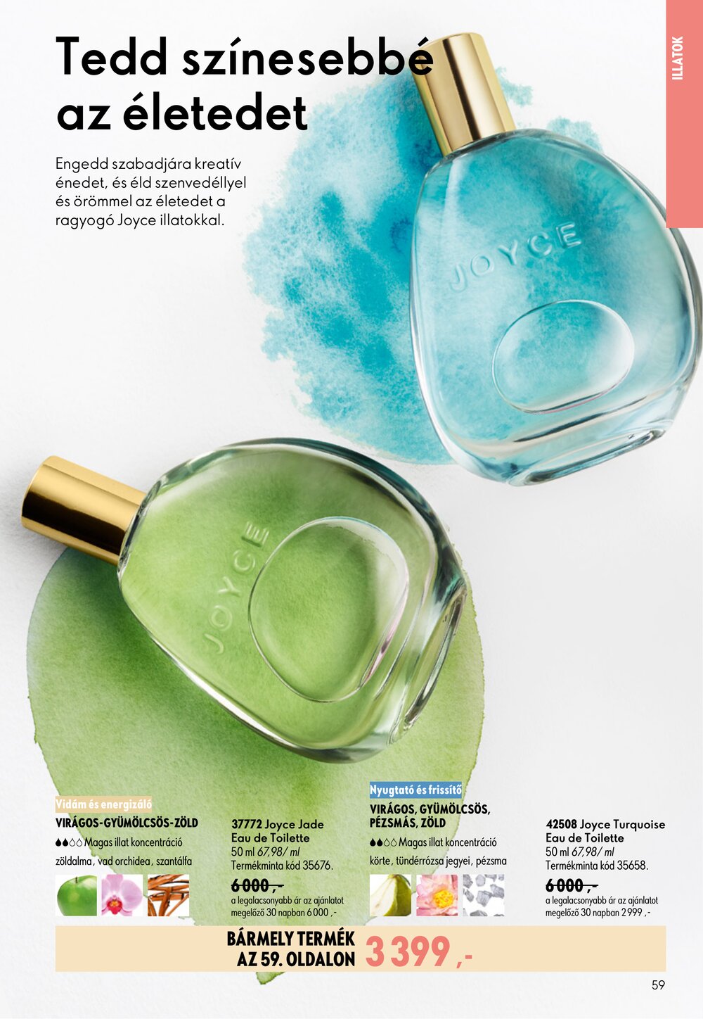 Oriflame akciós újság 2026.07.08-tól - 59. oldal.