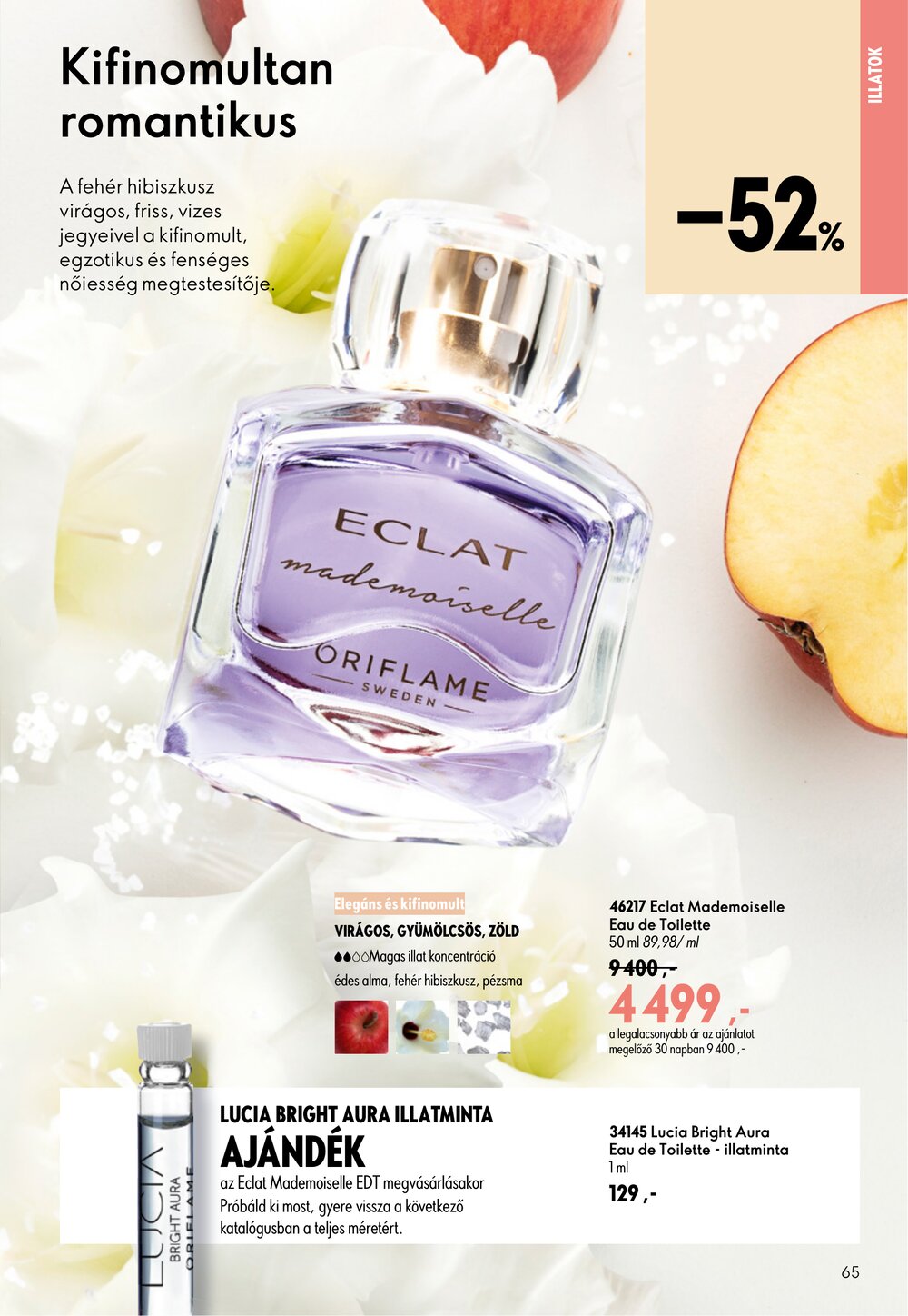Oriflame akciós újság 2026.07.08-tól - 65. oldal.
