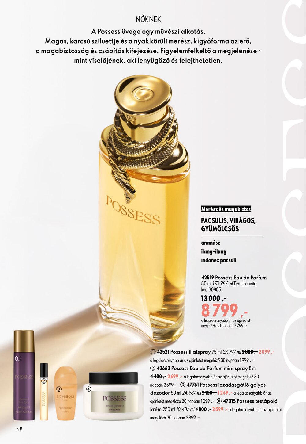 Oriflame akciós újság 2026.07.08-tól - 68. oldal.