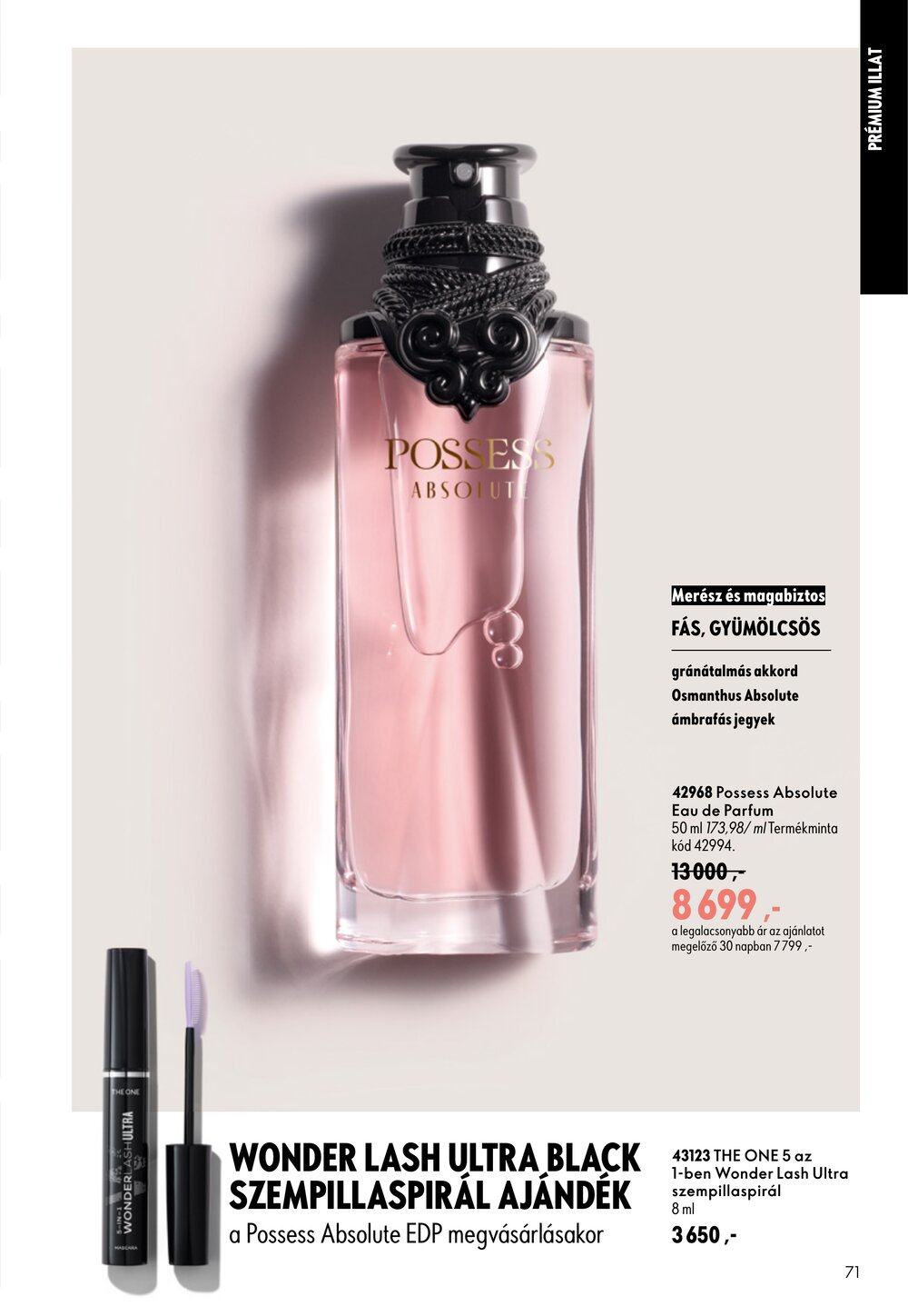 Oriflame akciós újság 2026.07.08-tól - 71. oldal.