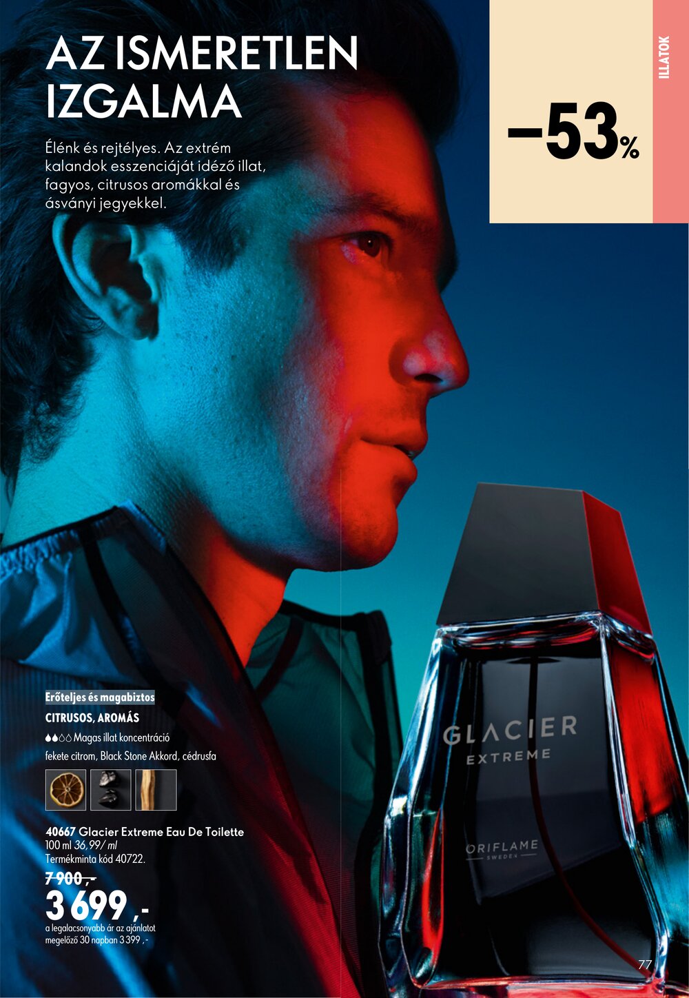 Oriflame akciós újság 2026.07.08-tól - 77. oldal.