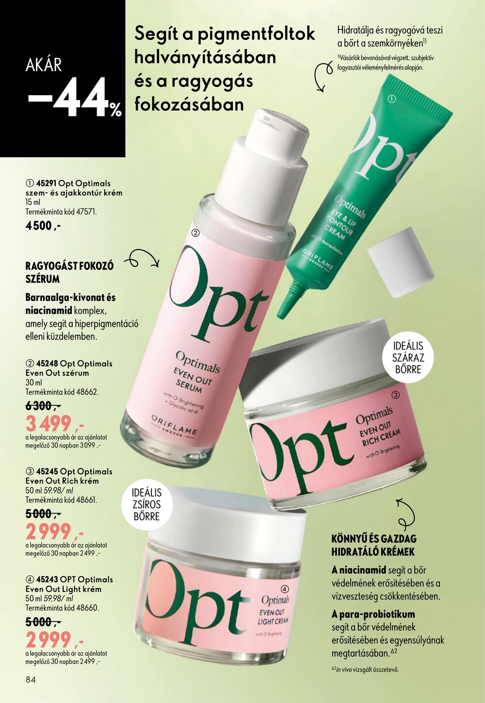 Oriflame akciós újság 2026.07.08-tól - 84. oldal.