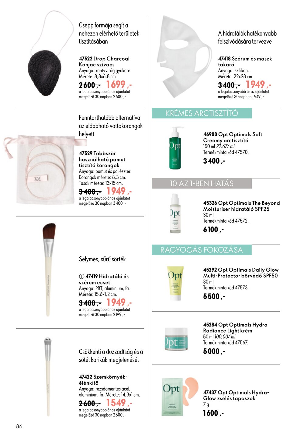 Oriflame akciós újság 2026.07.08-tól - 86. oldal.