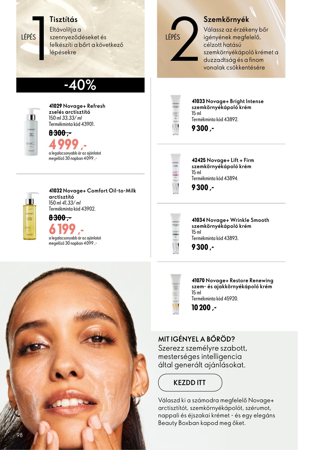Oriflame akciós újság 2026.07.08-tól - 98. oldal.