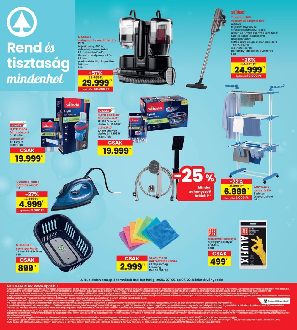Interspar akciós újság 2026.07.09-től - 18. oldal.
