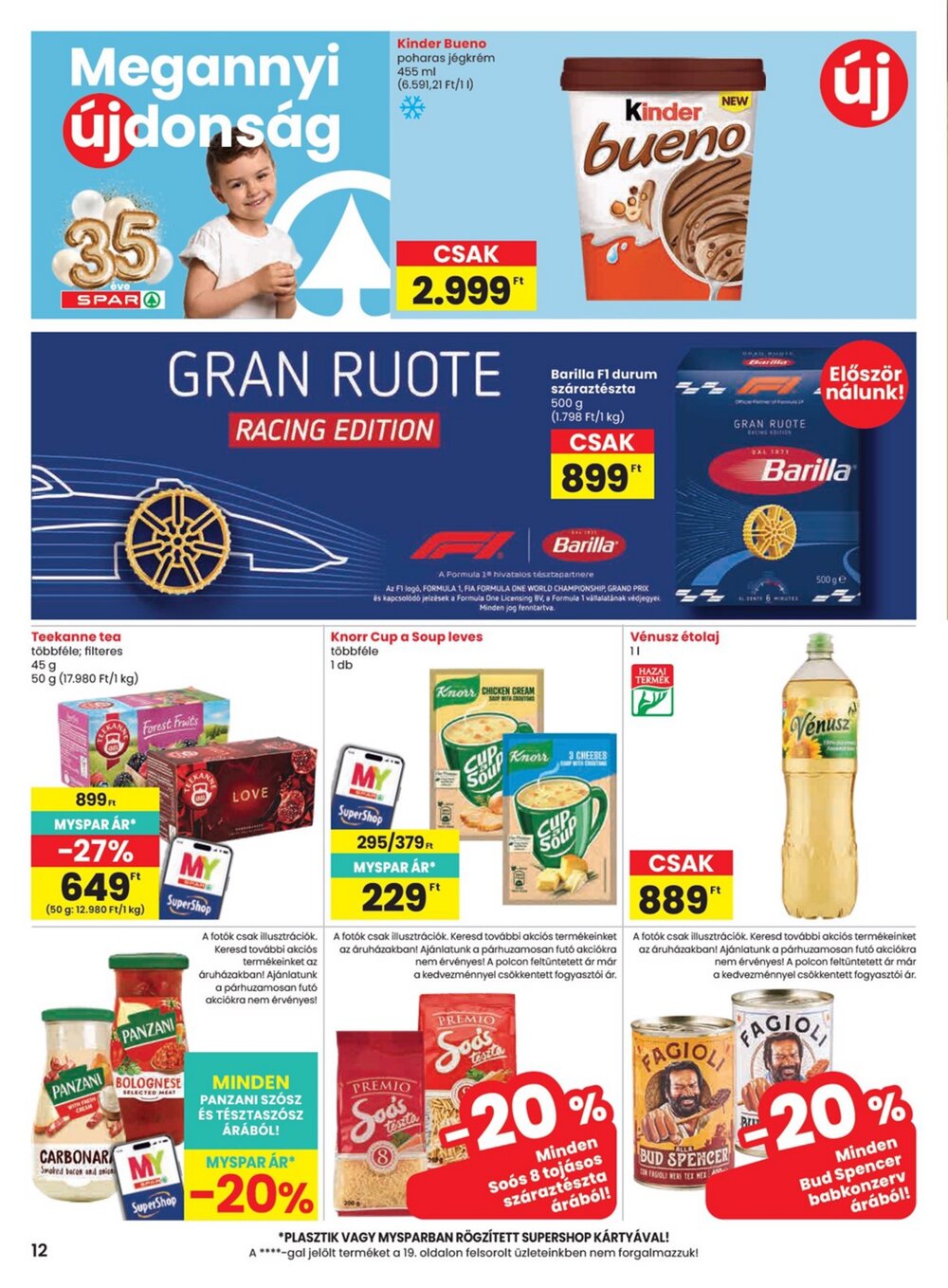 Spar akciós újság 2026.07.09-től - 12. oldal.