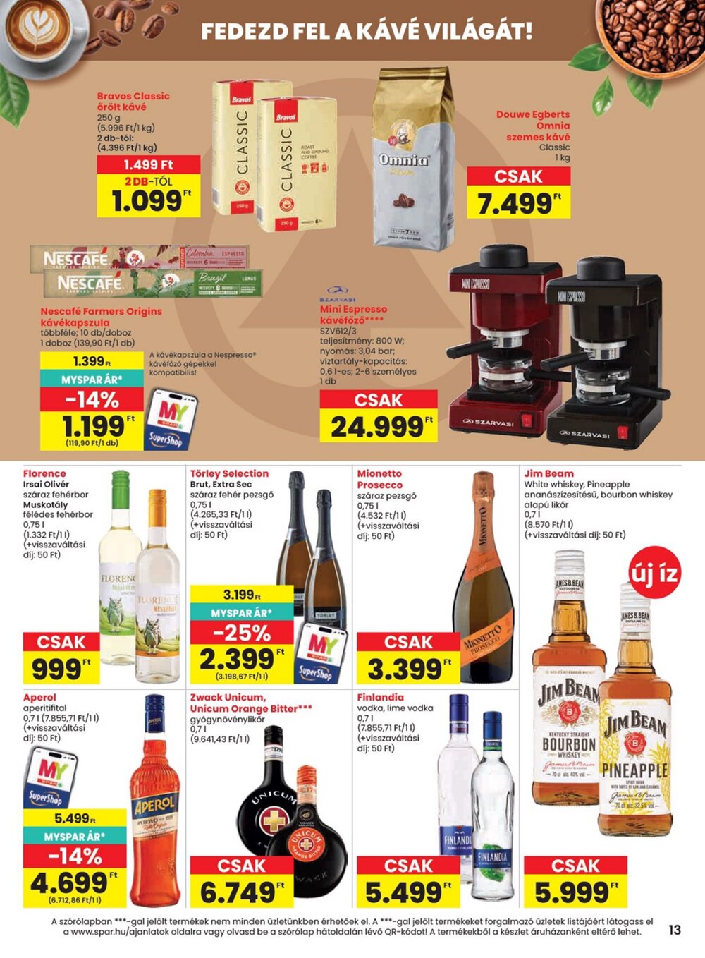 Spar akciós újság 2026.07.09-től - 13. oldal.