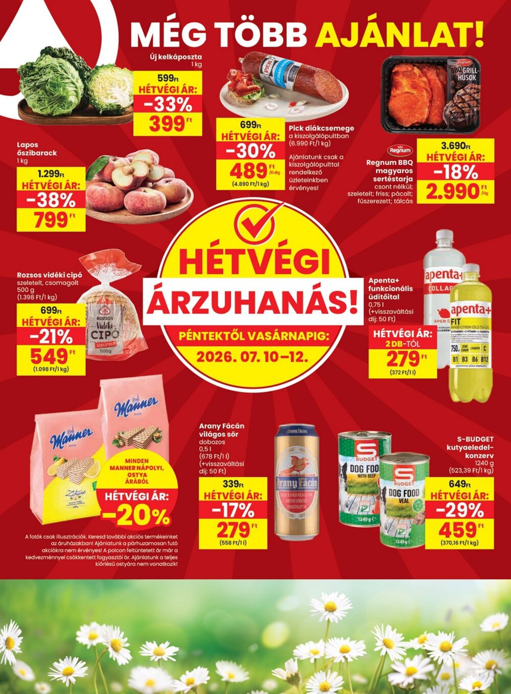Spar akciós újság 2026.07.09-től - 20. oldal.