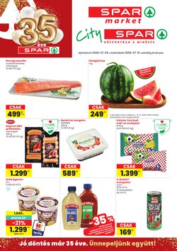Spar Market akciós újság 2026.07.09-től