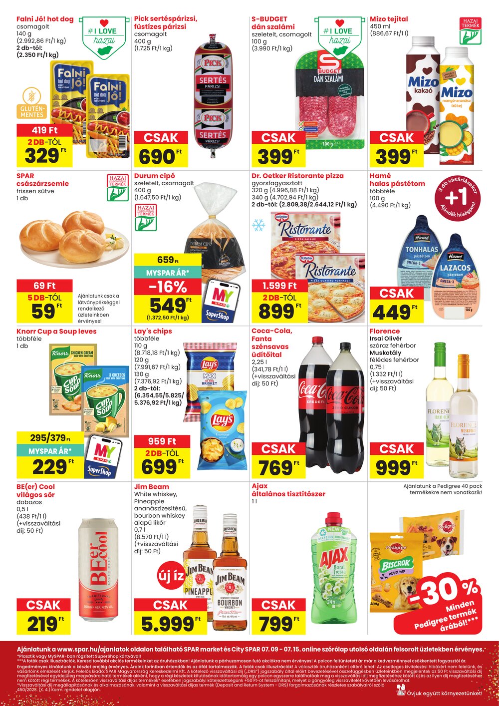 Spar Market akciós újság 2026.07.09-től - 2. oldal.