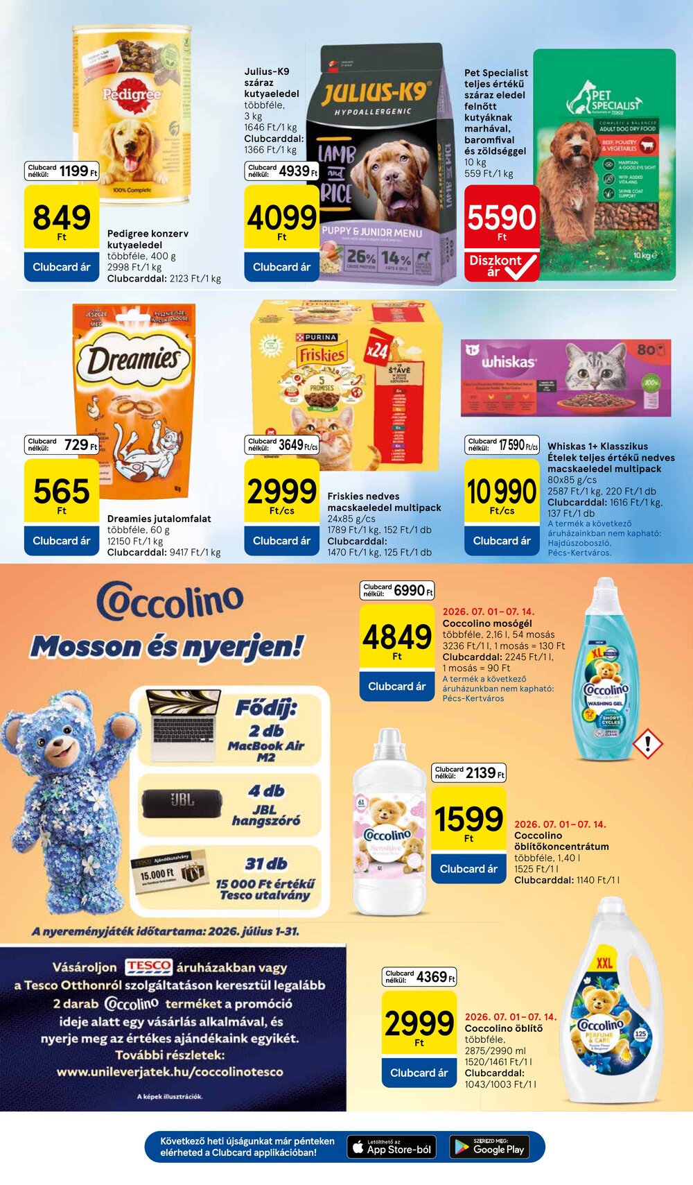 Tesco akciós újság 2026.07.09-től - 27. oldal.