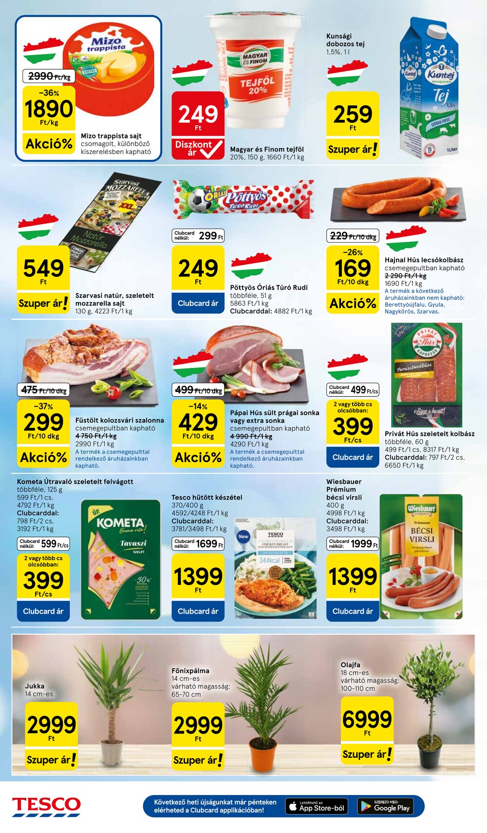 Tesco akciós újság 2026.07.09-től - 4. oldal.