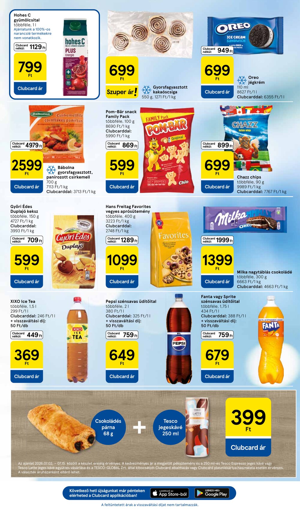 Tesco akciós újság 2026.07.09-től - 5. oldal.