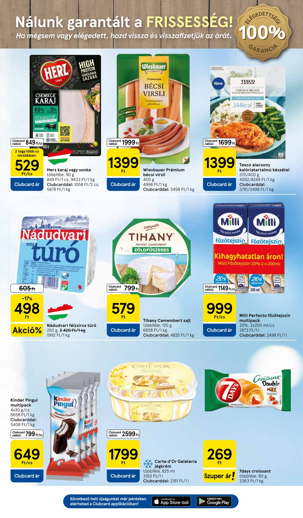 Tesco akciós újság 2026.07.09-től - 3. oldal.
