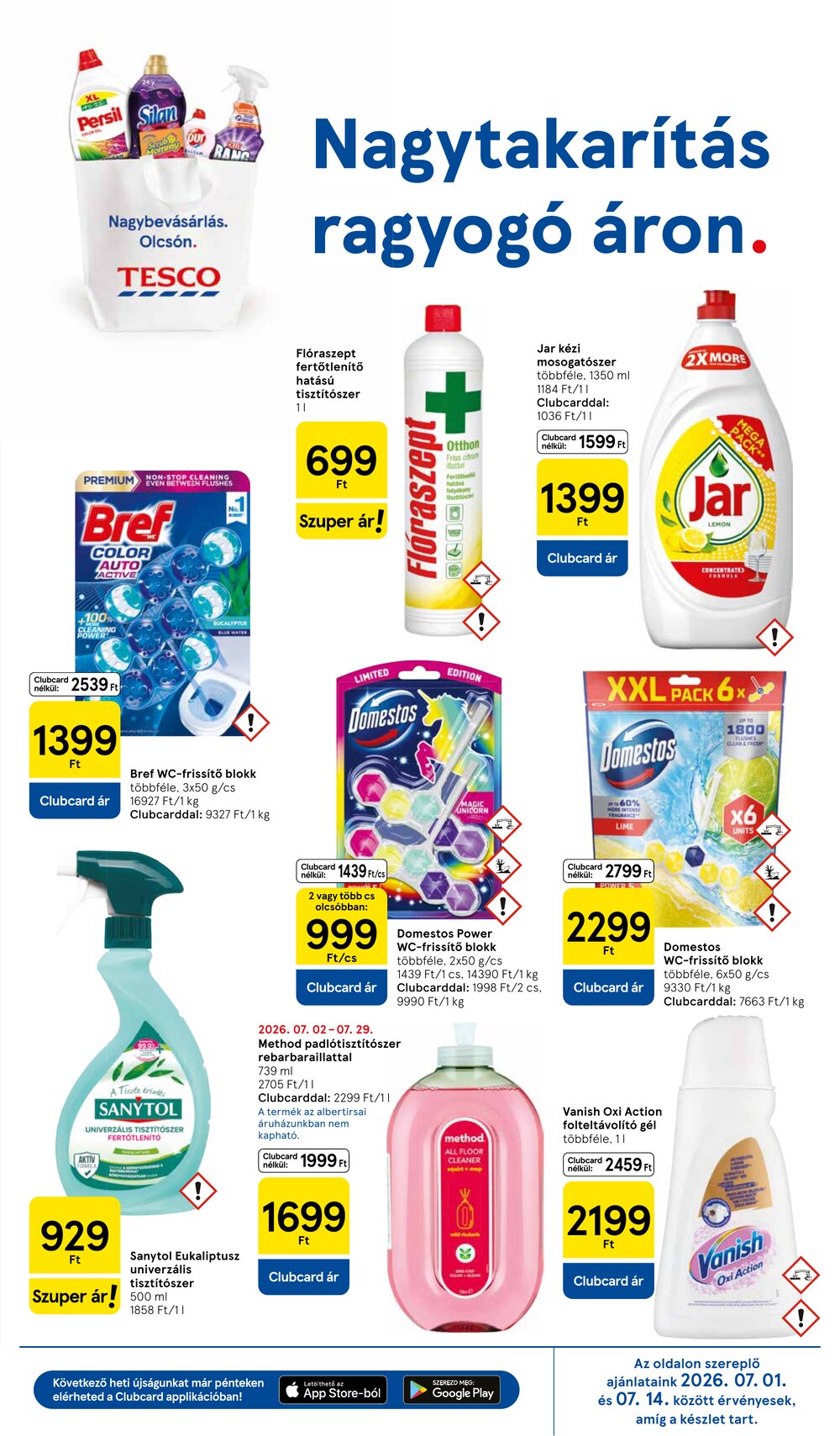 Tesco akciós újság 2026.07.09-től - 7. oldal.
