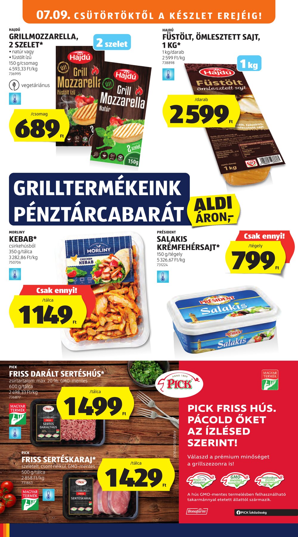 Aldi akciós újság 2026.07.09-től - 12. oldal.