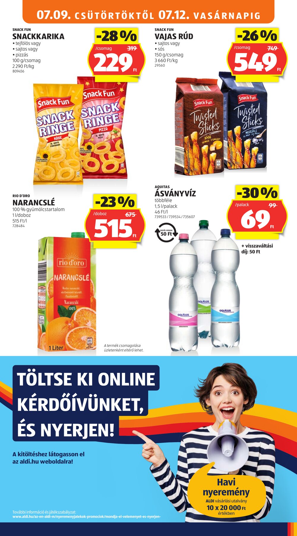Aldi akciós újság 2026.07.09-től - 19. oldal.