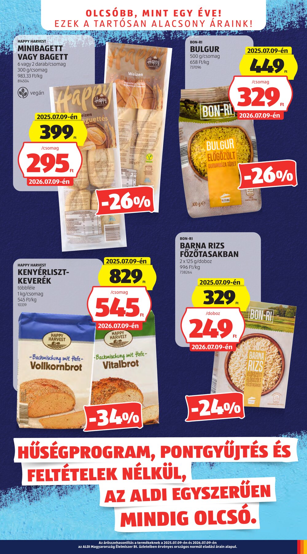 Aldi akciós újság 2026.07.09-től - 3. oldal.