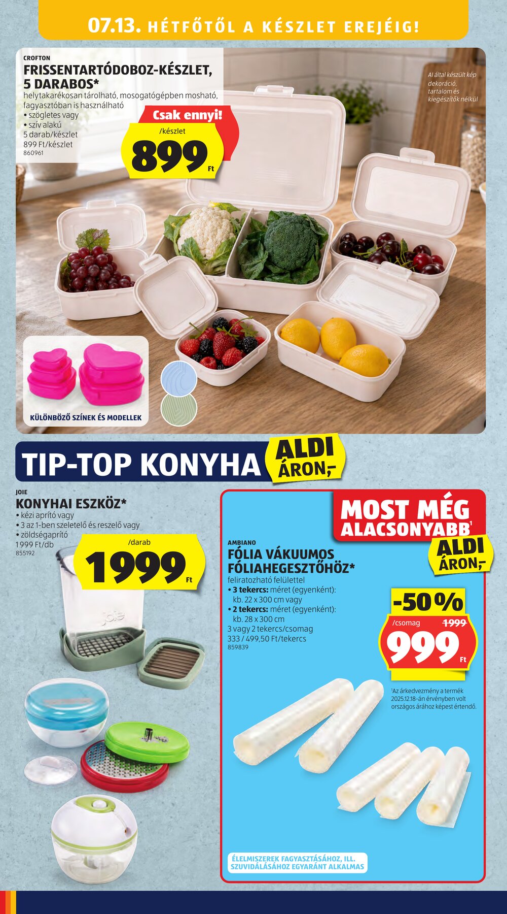 Aldi akciós újság 2026.07.09-től - 46. oldal.