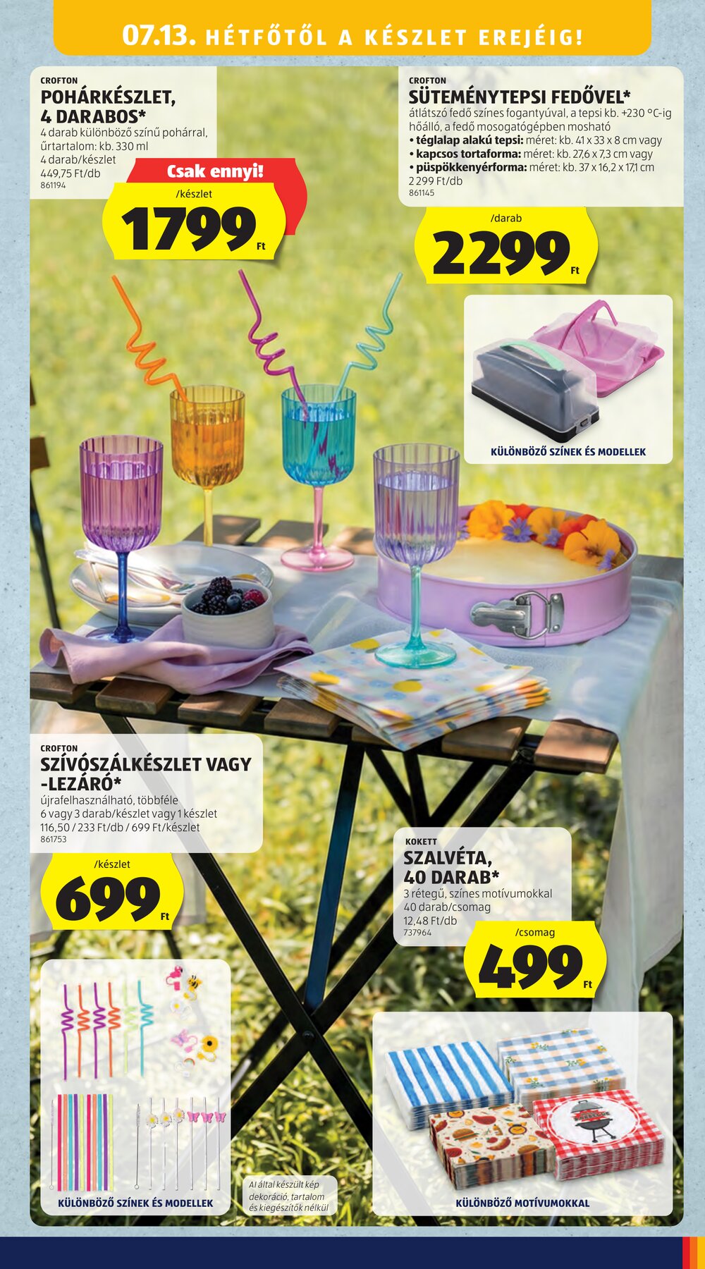 Aldi akciós újság 2026.07.09-től - 47. oldal.