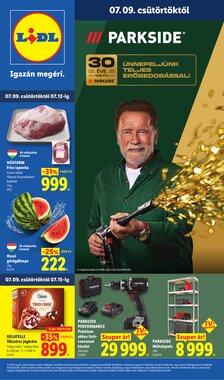 Lidl akciós újság 2026.07.09-től