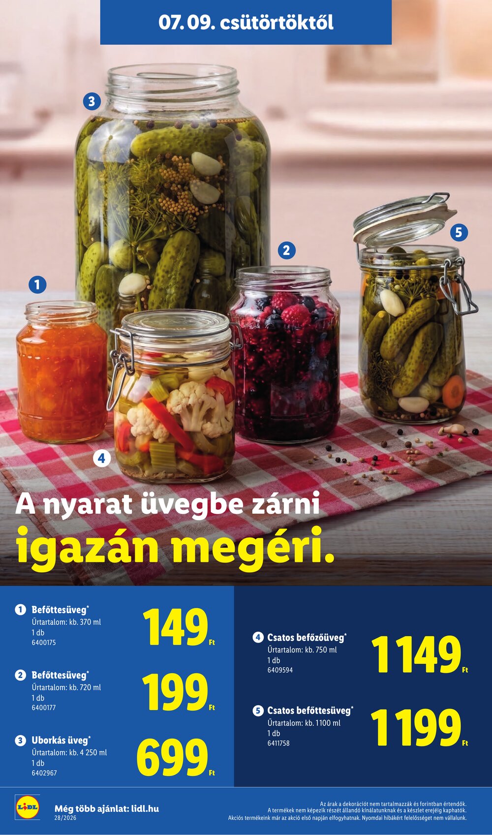 Lidl akciós újság 2026.07.09-től - 22. oldal.