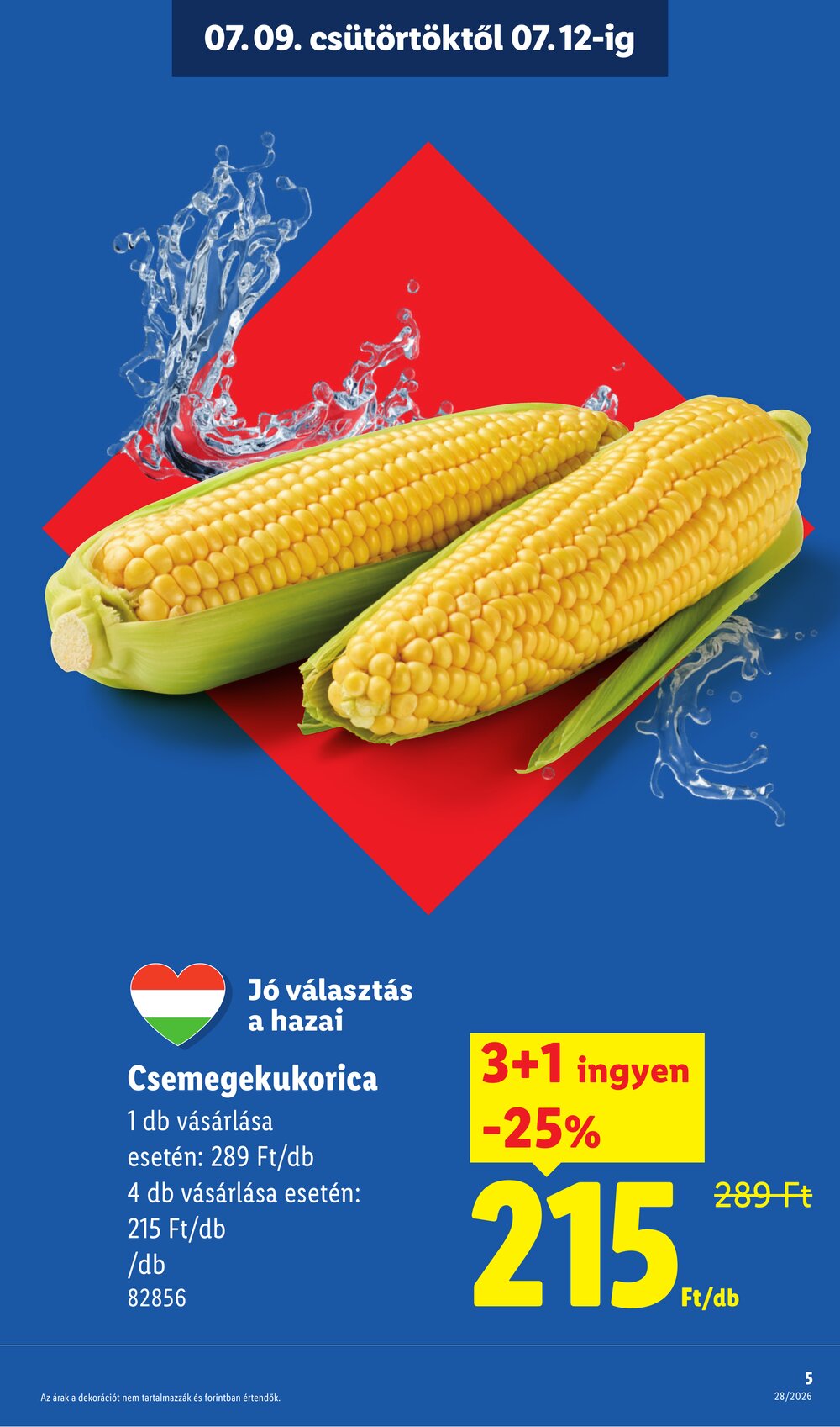 Lidl akciós újság 2026.07.09-től - 5. oldal.