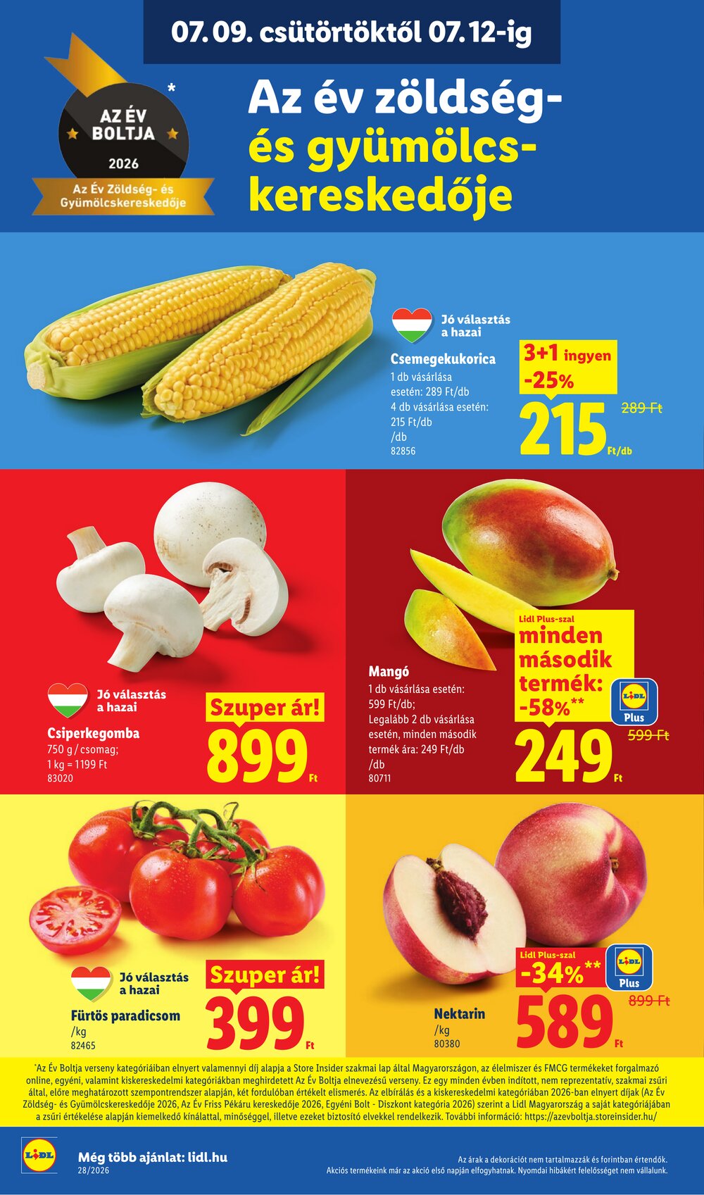 Lidl akciós újság 2026.07.09-től - 6. oldal.