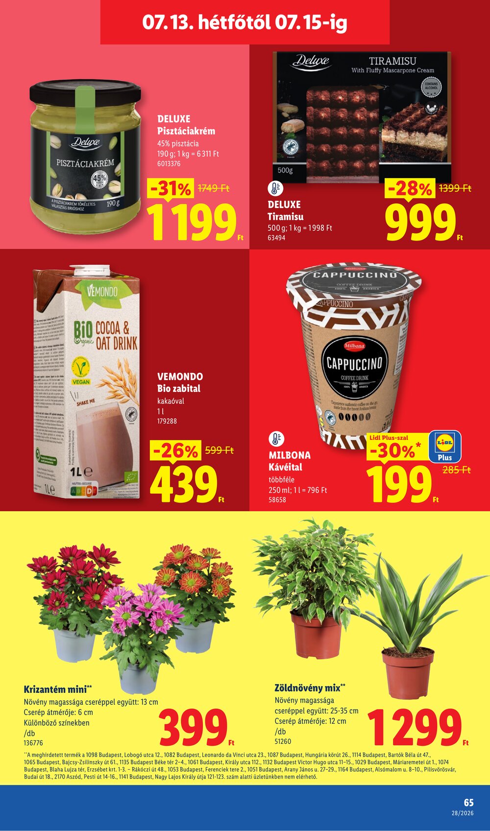 Lidl akciós újság 2026.07.09-től - 65. oldal.