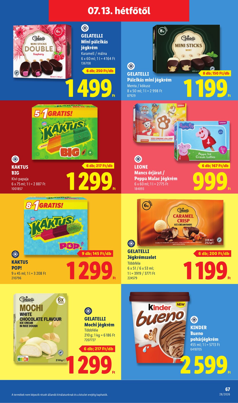 Lidl akciós újság 2026.07.09-től - 67. oldal.