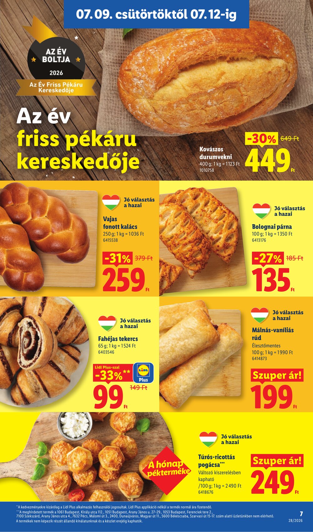 Lidl akciós újság 2026.07.09-től - 7. oldal.