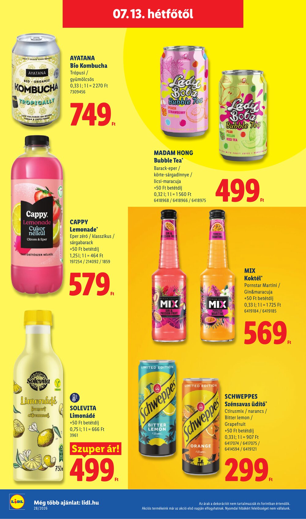 Lidl akciós újság 2026.07.09-től - 74. oldal.