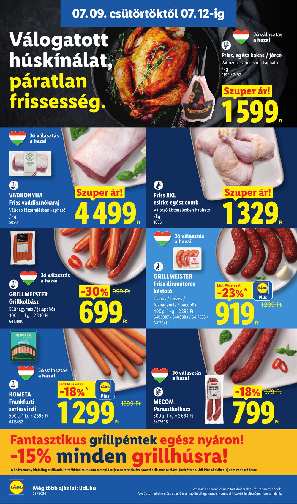 Lidl akciós újság 2026.07.09-től - 8. oldal.