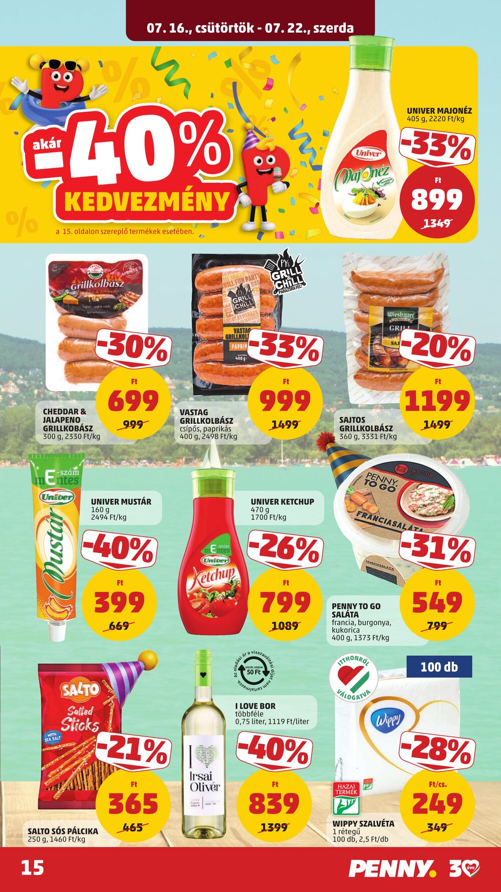 Penny Market akciós újság 2026.07.16-tól - 19. oldal.