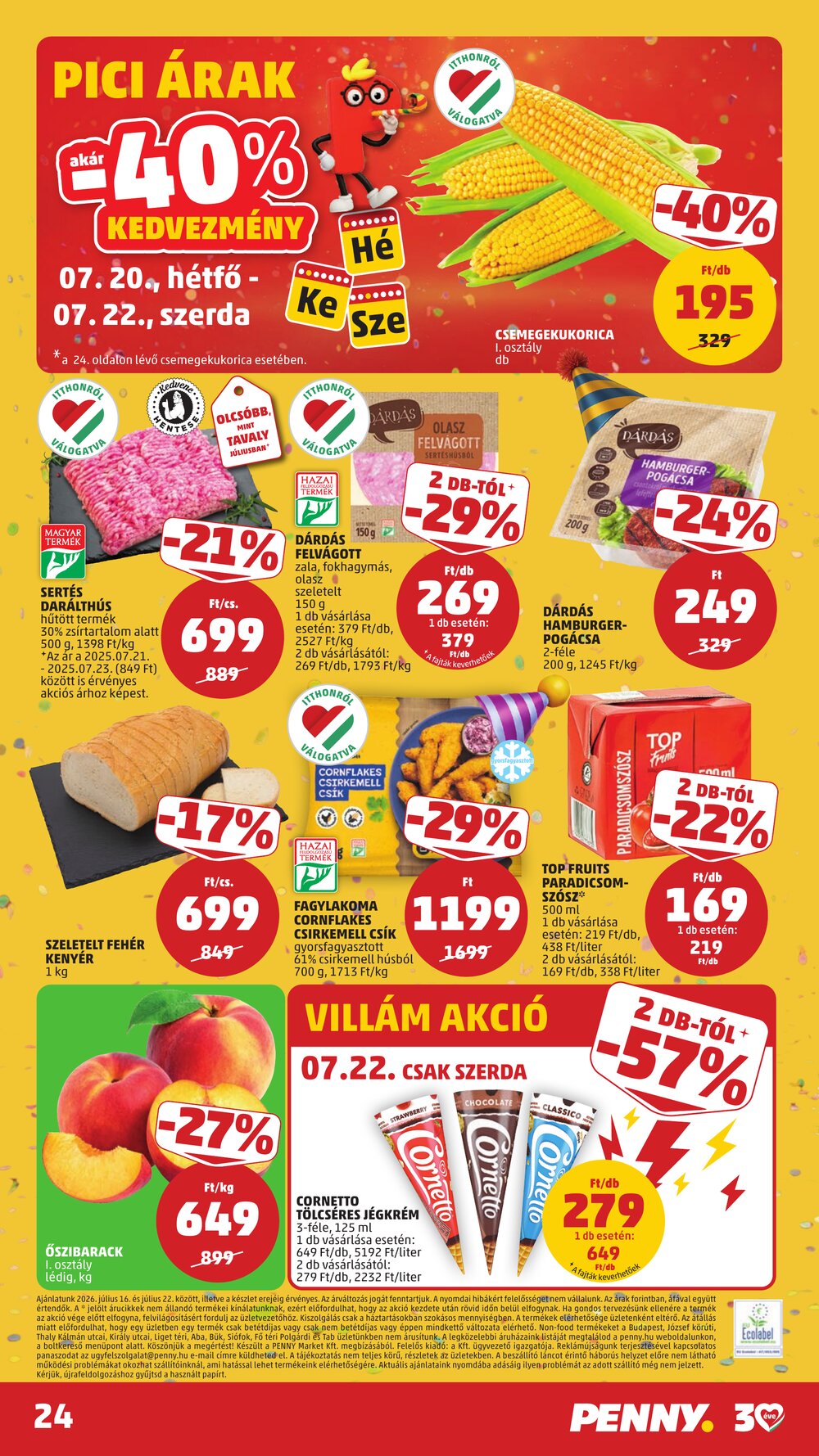 Penny Market akciós újság 2026.07.16-tól - 28. oldal.